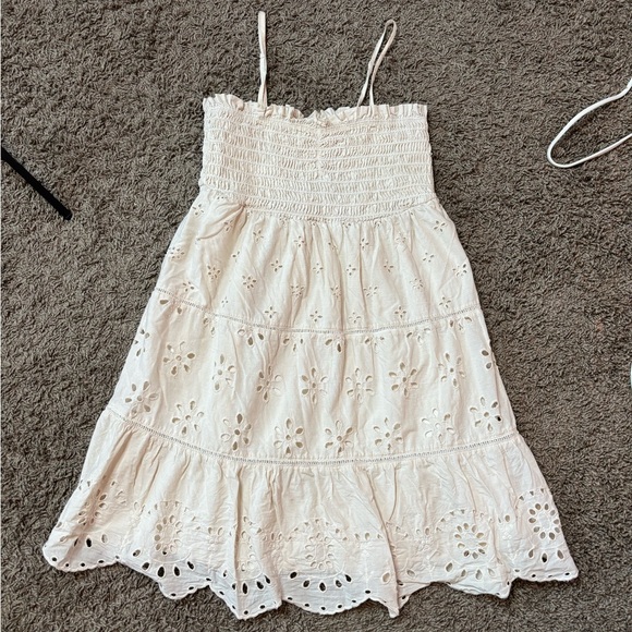 AE Cream Babydoll Sundress - Picture 1 of 4